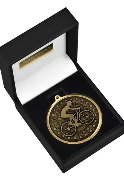 Individualizuoto dviračių sporto medalio dviračių lenktynių apdovanojimai – individualus medalis