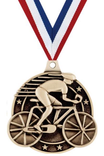 vlastné cyklistické medaily